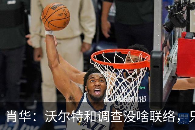 肖华：沃尔特和调查没啥联络，只是巧合而已